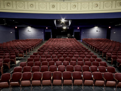 Texas Theater Seating bw low